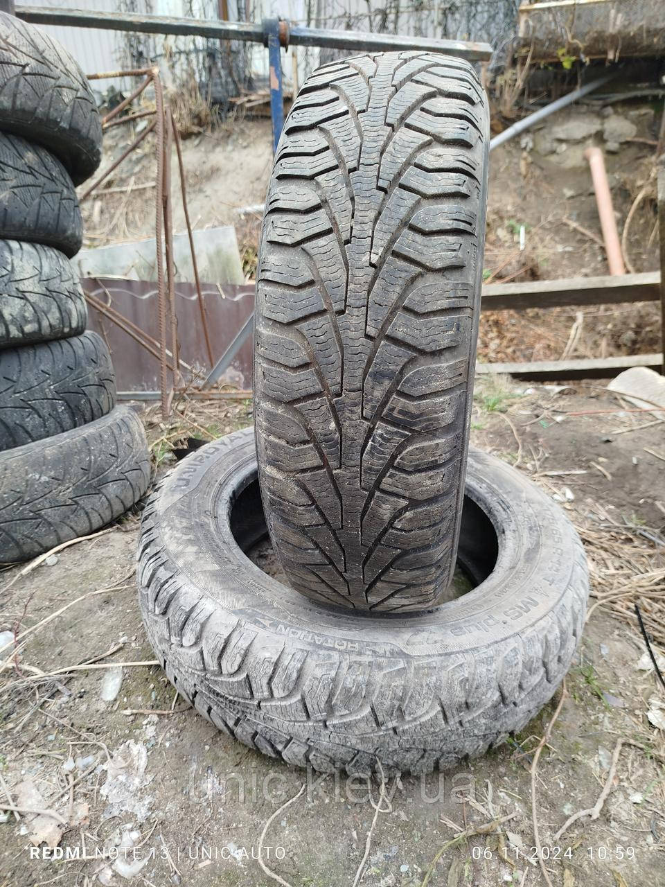 Гума зимова Uniroyal MS plus 77 175/65 R14 б/в