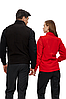 Флісовий жилет унісекс Lux Form чорний червоний, фото 4