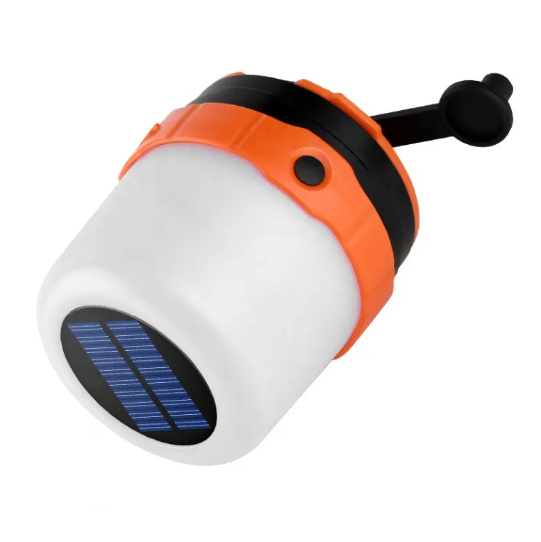 Ліхтарик туристичний BSmart BS51-3 LED, USB зарядка (Powerbank), сонячна зарядка, динамозарядка