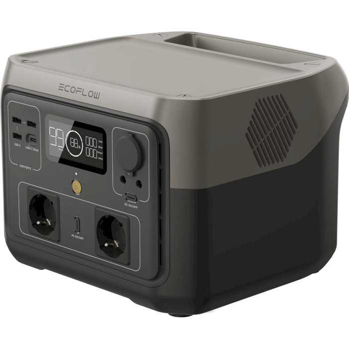 Зарядна станція EcoFlow RIVER 2 Max (ZMR610-B-EU) (EFR610)