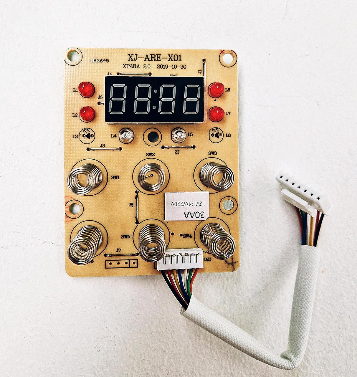 Модуль плата керування для мультиварки автомобільної 3 л 12-24/220вольт, фото 1