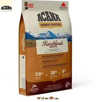 Сухий корм для собак ACANA Ranchlands Recipe Dog з червоним м'ясом і рибою 6 кг, фото 3