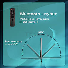 Лампа відеосвітло LED JM888 800pcs 65W відеосвітло для фото, відео зі штативом 2,1 м. Студійне світло, фото 5