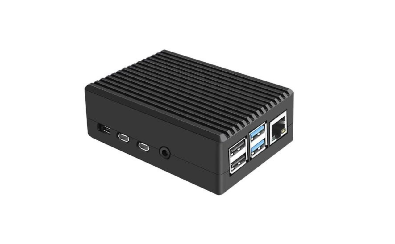 Корпус для Raspberry Pi 4 Model B з алюмінієвого Сплава