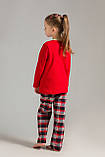 Піжама для дівчинки Мальта 24/Д596/1-01/10 140 см. червона, фото 6