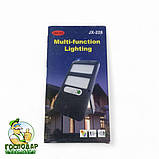 Вуличний світильник на сонячній енергії JX-226 з датчиком руху, фото 7