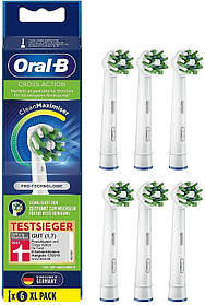 Насадки для електричної зубної щітки ORAL-B EB50 Cross Action 6 шт.