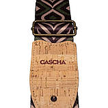 Ремінь дo гітари Cascha Vegan CGS-VC9 (Green Chevron), фото 5