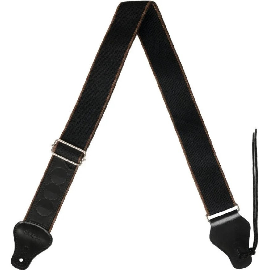 Ремінь дo гітари Cascha Poly Cotton HH 2259 (Black), фото 1
