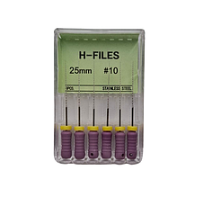 Н файл (H files) 6шт\уп довжина 25 мм №10