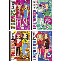 Анкета для дівчаток А5 матове ламінування, 48 аркушів