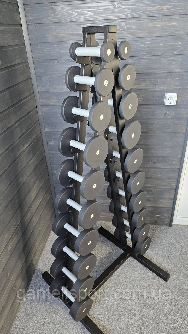 Гантельний ряд 1-10кг, фото 1