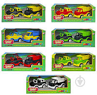 Набір Bamsic «Mini Матікі» вантажівка і самоскид 002/13