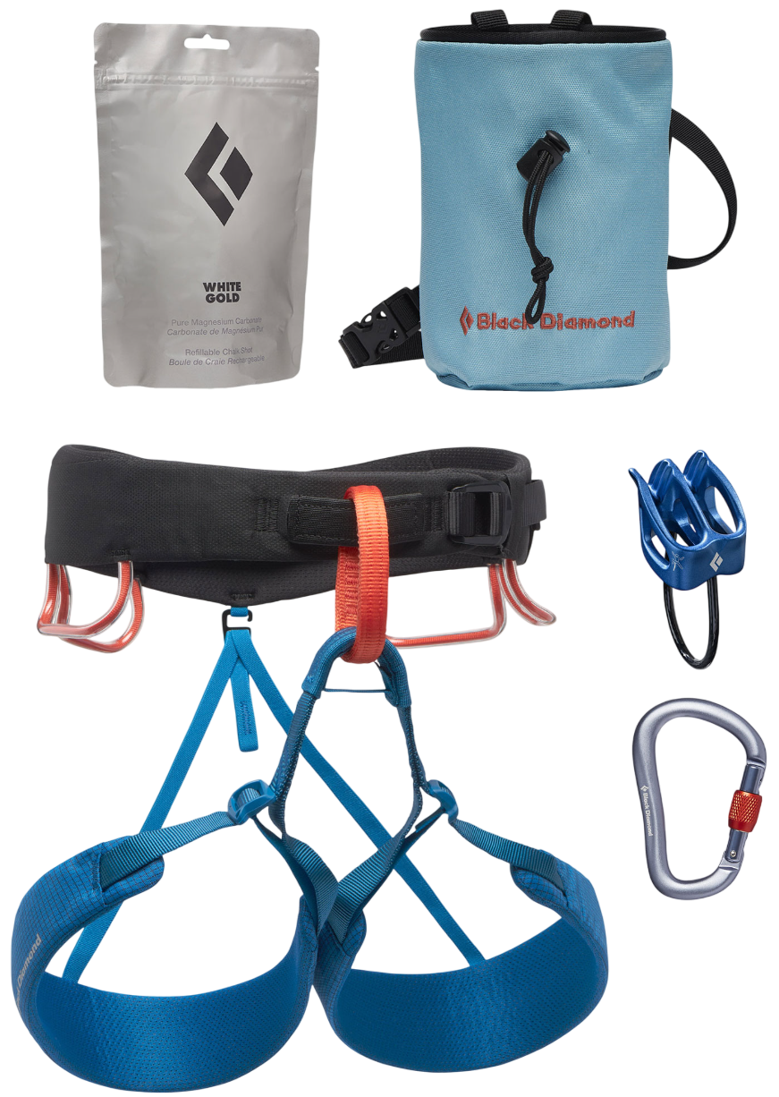 Страхувальний набір спорядження Black Diamond Momentum Harness Packaging (L)