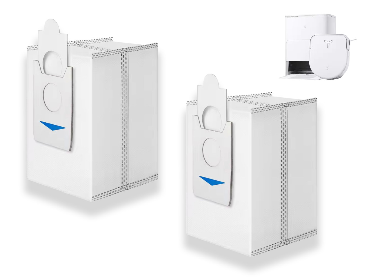Мішки 2 шт для збору пилу Ecovacs Deebot X5 Omni / X5 Pro