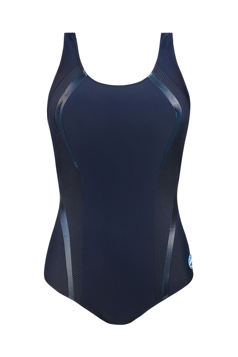 Купальник спортивний жіночий в басейн SELF KOSTIUM KĄPIELOWY S34A1 S, M, XL, XXL