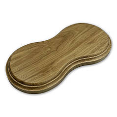 Підрозетник RE дерев'яний «Лакований дуб» двохпостовий ER-13-36