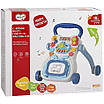 Толокар каталка з розвиваючою панеллю для хлопчика дівчинки дитячі Ходунки Перші кроки піаніно підсвічування звук, фото 9