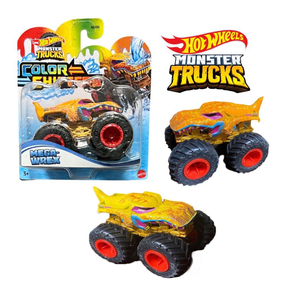 Машинка-позашляховик"Monster Trucks" "Зміни колір",в асорт. №HGX06 / Hot Wheels/(4), фото 1