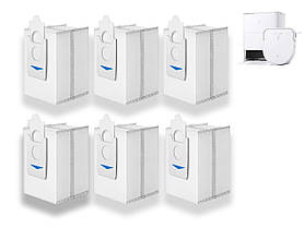 Мішки 6 шт  для збору пилу Ecovacs Deebot X5 Omni / X5 Pro