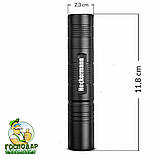 Світлодіодний тактичний ліхтар Heckermann W69, фото 4