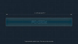 Захисне гібридне скло на задній клімат-контроль 6.9" 9H PORSCHE CAYENNE 2023 -