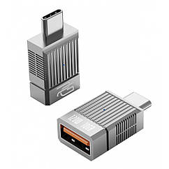 Переходник Proove Gaming Matrix OTG USB to Type-C silver