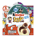 Набір шоколадних яєць Kinder Joy Funko DC Comics Heroes 6×20г, фото 6