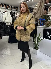 Жилетка з фінської чорнобурки, "Флоренсія".