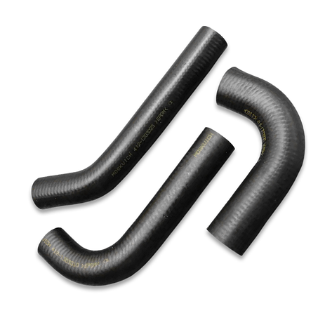 Комплект патрубків радіатора МОСКВИЧ 412 (3шт) в упаковці, фото 1