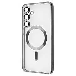Чехол WAVE Metal Color Case with Magnetic Ring Samsung Galaxy S24 FE silver