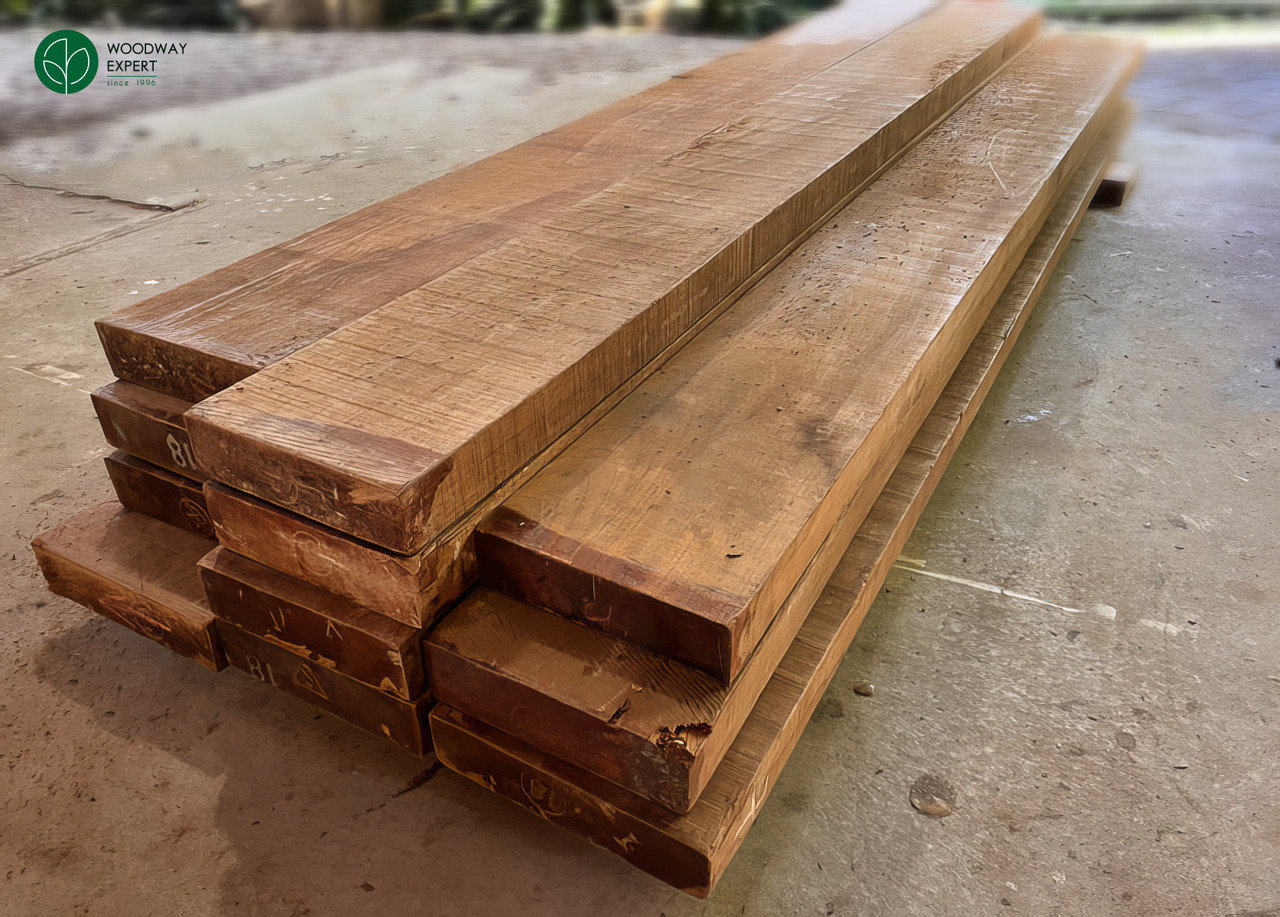 Дошка обрізна тика / 1 ґатунок