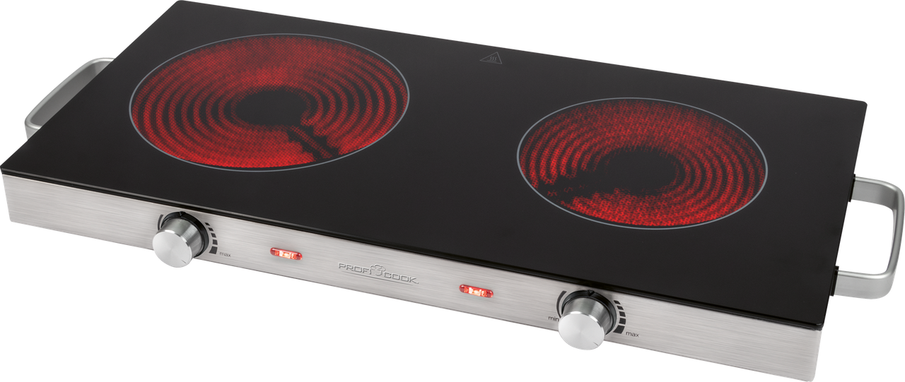 Індукційна плита Profi Cook PC-DKP 1211 на 2 конфорки 2800 Вт