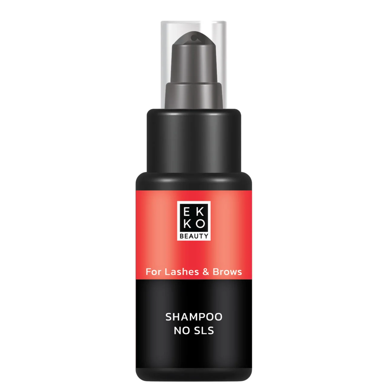 Шампунь для брів та вій безсульфатний | Ekko Beauty | Shampoo No SLS, 50мл