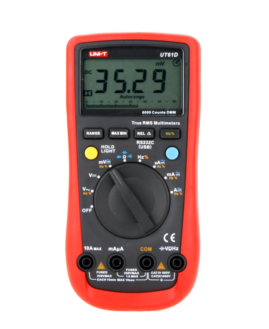 Мультиметр Uni-t UT61D цифровий, фото 1