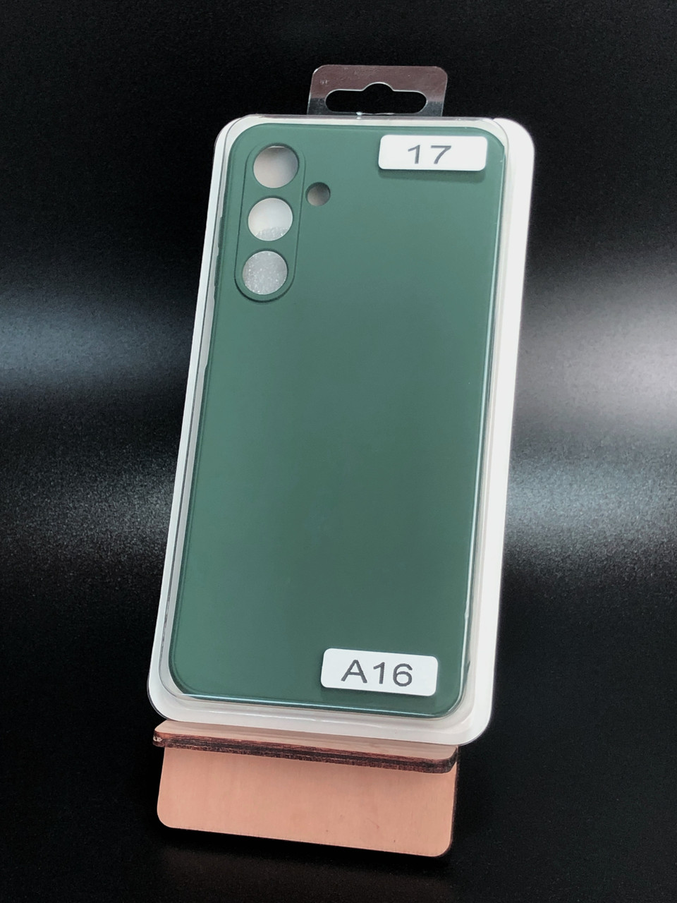 Чохол для телефона Samsung A16 (4G) Silicone Original FULL No17 Dark green (4you)