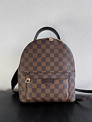 Фірмовий шкіряний жіночий рюкзак Louis Vuitton Backpack коричневий жіночий рюкзак зі шкіри