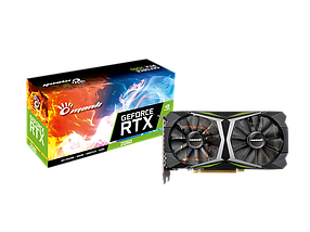 Відеокарта GeForce RTX 2060 6GB Manli Twin Cooler (M-NRTX2060G/6REHPPP-M2435) Б/В
