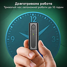 Професійний бездротовий петличний мікрофон R10 Lightning петличка для айфона iphone оригінальний, фото 5