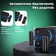 Петличний мікрофон професійний бездротовий WM11 LIGHTNING з кейсом петличка для айфона iphone оригінальний, фото 7