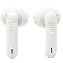 Навушники гарнітура вкладки Bluetooth JBL Wave Flex 2 White (JBLWFLEX2WHT), фото 5