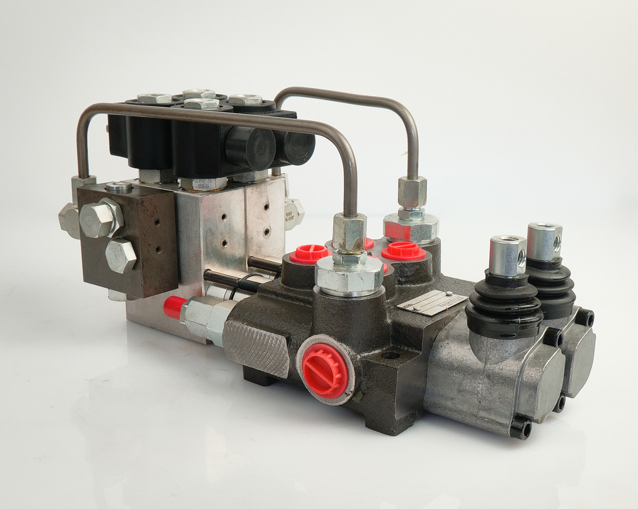 Гідророзподільник Badestnost 2P40VRP з механічним дублюванням, DC 12V