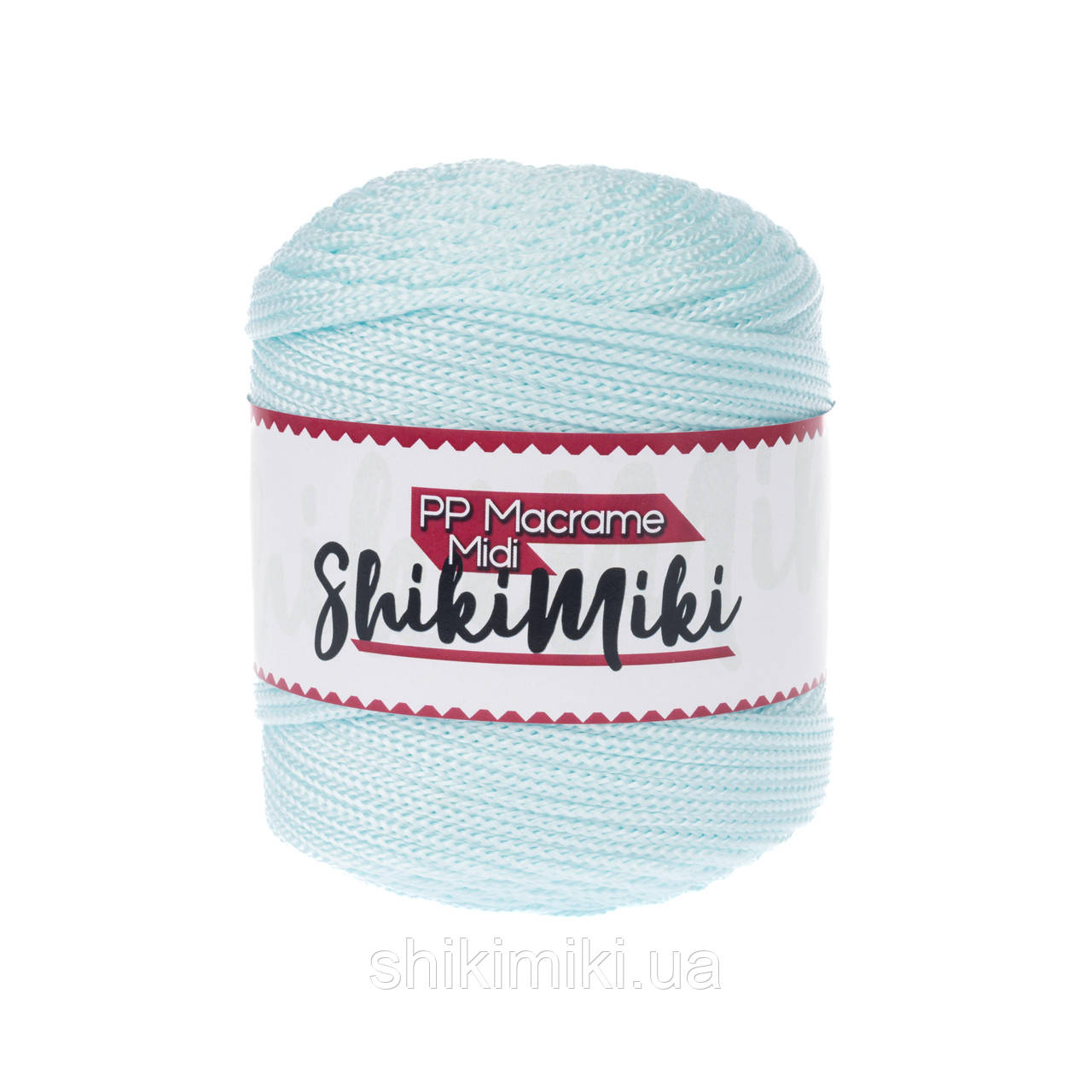 Трикотажний шнур PP Macrame Midi 3 mm, колір Ніжно-блакитний, фото 1