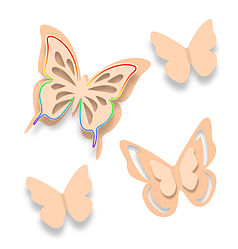 Метелики поштучно