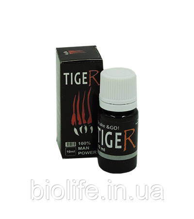Натуральний засіб Tiger краплі для чоловічого здоро'я Тигр оригінал, фото 1