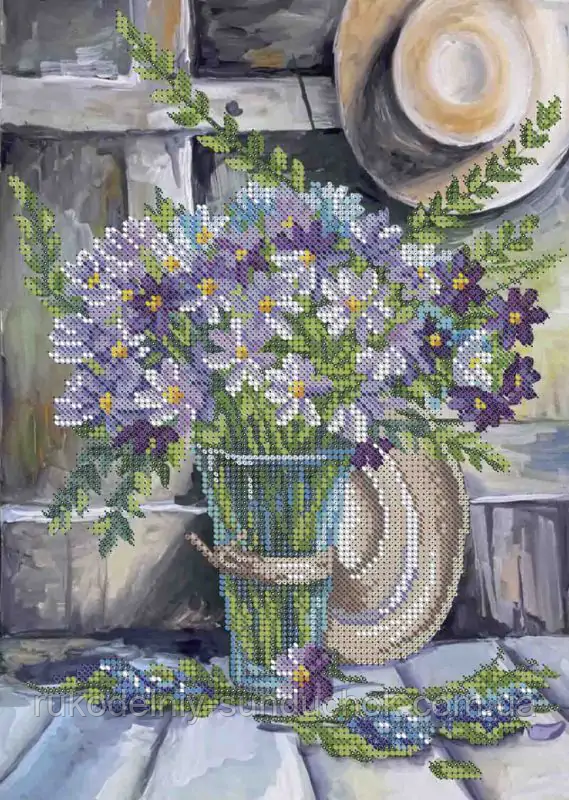 Схема для вишивання бісером ТМ Acorns Букет А4-К-1457, фото 1