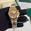 Годинник наручний Rolex Daytona Silver/Gold-Gold, фото 3