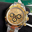 Годинник наручний Rolex Daytona Silver/Gold-Gold, фото 5