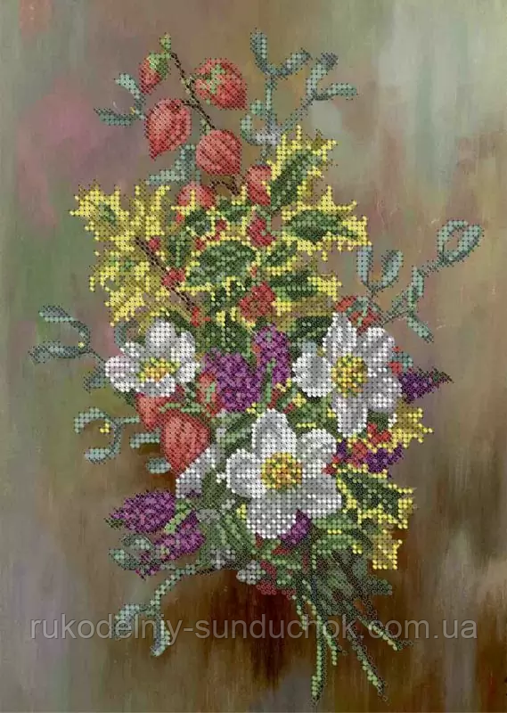 Схема для вишивання бісером ТМ Acorns Букет А4-К-626, фото 1