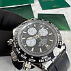 Годинник чоловічий Rolex Daytona Silicone, фото 4